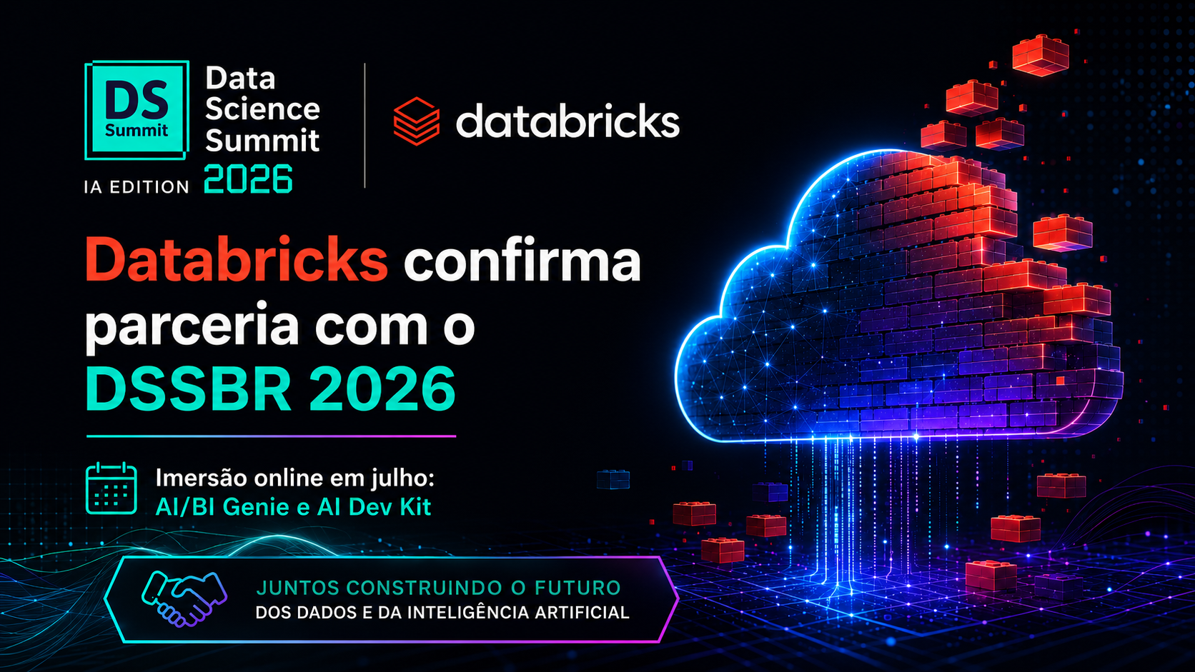 Databricks confirma parceria com o DSSBR 2026 e prepara imersão online para a comunidade