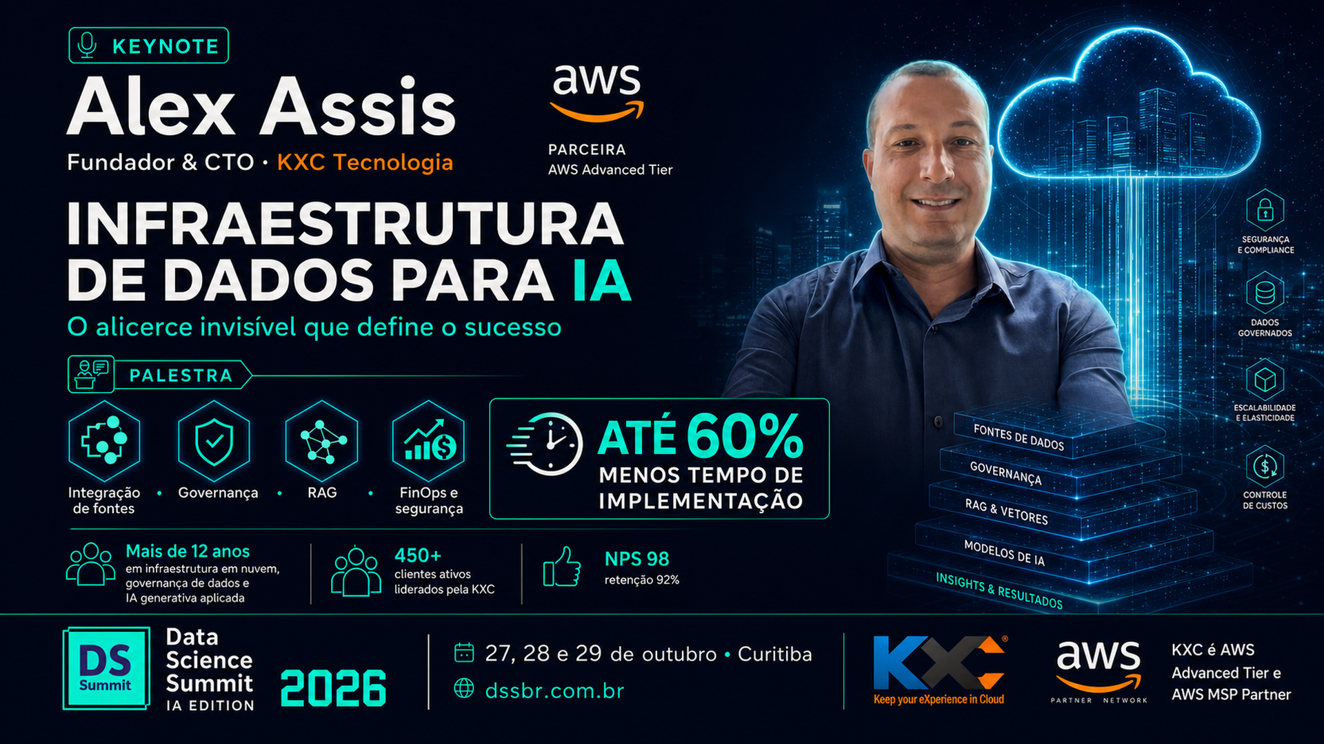 Alex Assis, keynote confirmado no DSSBR 2026